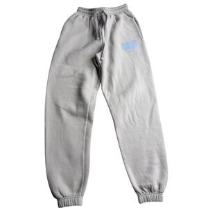 White Fox Archive 6.0 Sweatpants XS/S Gray Fleece Joggers Comfy Lounge Pants